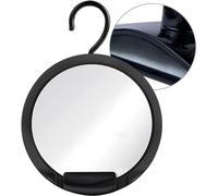 Hangable Fogless Shower Mirror for Shaving with 360° Swivel Hook for Hanging - Anti Fog Shatterproof Surface and Razor Holder - Fill back Basin with Hot Water for Fog Free Shave (8" Diameter)