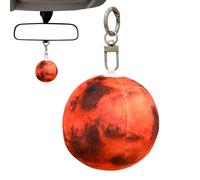 Hangable Solar System Plush - 2.95 Inch Soft Stuffed Planet Doll Decor, Miniature Space Toy | For Handbag, Coin Purse, Jewelry Wallet, Backpack, Women, Men, Girls & Boys