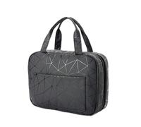 Hangable Toiletry Pouch, Travel Toiletry Organizer, Waterproof Toiletry Bag, Toiletry Pouch with Hook, Portable Travel Bag, Cosmetic Storage Pouch, Four Compartment Organizer