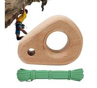 Hangboard Rock Climber, Finger Rock Climbing - Heavy Duty Wood Rock Climbing Hands | Lightweight Portable Professional Gymnastics Equipment for Beginners Woman