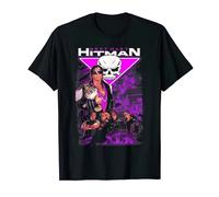 HANGCHANG Bret-Hitman-The-Best-There-Ever-was-Hart-Wrestling-T-Shirt Black