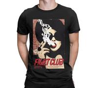 HANGCHANG Marla-Singer-Fight-Club-Poster-T-Shirt-for-Crew-Neck Black