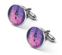 Hanged Man Tarot Card Men's Cufflinks Tuxedo Cuff Links Shirt Tie Decor for Business Weddings