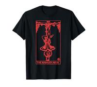 HANGED MAN Tarot Occult Lucifer 6666 Blackcraft Goth Satan T-Shirt