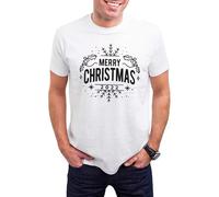 Hanger Craft Merry Christmas Men T Shirts - Merry Xmas Designed Tees, Perfect for Gifts & Presents