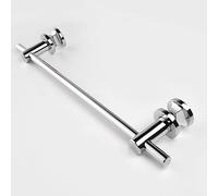 Hanger Extra Towel Holder Bar For Straight Towel Radiators (Black)