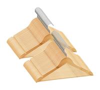 vidaXL 50 pcs Clothes Hanger Set Non-slip Hardwood