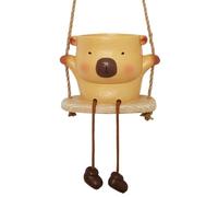 Hanger Pots - Hanging Planter Baskets | Macrame Plant Hanger | Cartoon Animal Hanging Planter with Legs - Decorative Garden Plant Holder with Drainage Hole for Home Yard Balcony Patio Indoor Outdoor