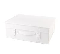 Hangerworld Small White Wedding Dress Bridal Gown pH Neutral Space Saving Storage Travel Box with Acid Free Tissue