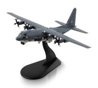 HANGHANG 1/200 AC-130U Fighter Jet Model Metal Aircraft Model Military Airplane Model Diecast Plane Model for Collection or Displays