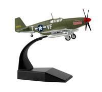 HANGHANG 1:72 Military Model Plane P-51 Mustang Alloy Fighter Plane Model,Model Airplane for Collection and Gift.