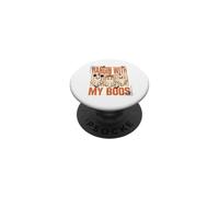 Hangin With My Boos Halloween Costume Ghost Witch Horror PopSockets Adhesive PopGrip