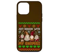 Hangin With My Gnomies Adorable Christmas Gnome Lover Case for iPhone 12 mini