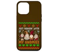Hangin With My Gnomies Adorable Christmas Gnome Lover Case for iPhone 12 Pro Max