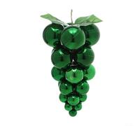 Hanging Artificial Grapes as Part of Your Christmas Tree Decor Celebrate the Season in Style (Green)