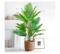 Hanging Artificial Plants 60-120cm Large Artificial Palm Tree Tropical Fake Plant Green Plastic Palm Leaf Branches Suitable For Home Decoration(SWK4-18Y-105-T3)