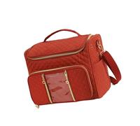Hanging Bag for Yarn Storage Resistant Designs with Spacious Pockets and Practical Oxfords Cloth Adjustable Knitting Organiser