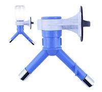 Hanging Ball Bearing Pet Water Nozzle, Double Stainless Steel Drinking Spout, Bottle-Mount Water Dispenser for Dogs, Slight Color Difference Among Batches