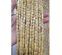 Hanging Bamboo Beaded Curtains - String Bead Doorway Curtain Wooden Bead Screen for Living Room & Partition Decoration 100cm x 220cm (101 Strands) - Stylish Home Accent