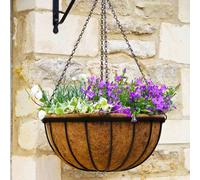 Hanging Basket and Liner 14 Inch 7.5 Litres Smart Garden