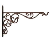 Hanging Basket Bracket Cast Iron Hook Topiary Heavy Duty Outdoor Plant Holder
