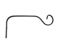 Hanging Basket Bracket Wall Hanging Rack Mounted Basket Brackets(Black)