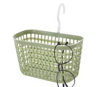 Hanging Basket,Breathable Drain Hanging Organizer Storage with 360 Degree Rotation Hook - Multi-Purpose Hollow Design Fruit Basket Organiser Tray, Bathroom Organizer Home Supplies