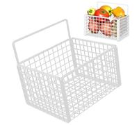 Hanging Basket, Fruit Basket Wall Mount Metal Wire Basket Wall Baskets for Storage Wire Storage Baskets for Kitchen Fruits and Vegetables