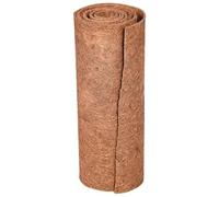 Hanging Basket Liner Roll, Natural Coconut Coco Liner Roll, Fiber Mat for Hanging Baskets Replacement, Planters & Window Boxes, Reusable Coconut Coir Matting Planter Liner Sheet Garden (30x100cm)