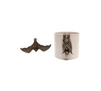 Hanging Bat & Bat With Wings Open Pot Buddies Pot Hanger Bundle Set