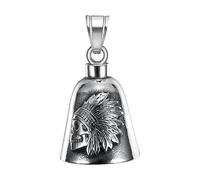 Hanging Bell for Motorcycle, Hanging Bell, Hanging Bell, Biker Riding Bell Keyring, Stainless Steel Motorcycle Bell for Cycles Man Biker Riders Husband