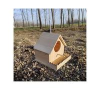 Hanging Bird Feeder Automatic Bird Feeder, Food Box, Outdoor Hanging Wooden