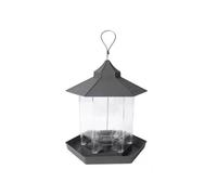 Hanging Bird Feeder Bird Feeder, Outdoor Automatic Food Dispenser, Courtyard Balcony, Box, Mixed, Nest(Gris)