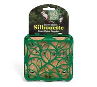Hanging Bird Feeder for Garden Birds - Jacobi Jayne Silhouette Suet Cake Feeder - Attracts Clinging Species like Tits and Woodpeckers - Holds one Suet Cake (not included) - Durable and Easy to Hang