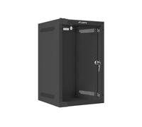 Hanging cabinet 10 9U 280x310 black WF10-2309-10B