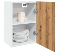 Hanging Cabinet Lyon Artisan Oak 40x31x60 cm Engineered Wood Berkfield Home Brown One Size