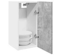 Hanging Cabinet Lyon Concrete Grey 30x31x60 cm Engineered Wood Berkfield Home Grey One Size