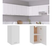 Vidaxl Hanging Cabinet Lyon White 29.5X31X60 Cm Engineered Wood
