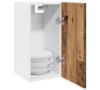 Hanging Cabinet Lyon Old Wood 30x31x60 cm Engineered Wood Berkfield Home Brown One Size