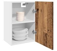 Hanging Cabinet Lyon Old Wood 40x31x60 cm Engineered Wood Berkfield Home Brown One Size