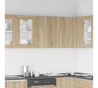 Hanging Cabinet Lyon Sonoma Oak 60x31x60 cm Engineered Wood Berkfield Home Brown One Size