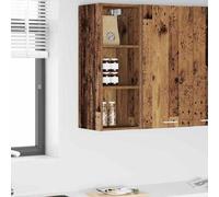 Hanging Cabinet Riga Old Wood 30 x 29.5 x 80 cm Engineered Wood