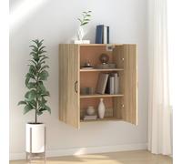 Hanging Cabinet Sonoma Oak 69,5x34x90 cm Engineered Wood Berkfield Home Brown One Size