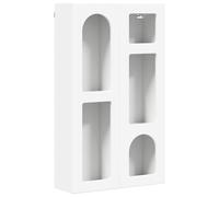 Hanging Cabinet with Shelf Wall-mounted ELST Engineered Wood Hallway vidaXL