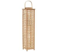 Hanging Candle Lantern Holder Bamboo Natural Pendant Décor 49 cm/84 c vidaXL