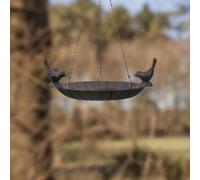 Hanging Cast Iron Bird Bath Feeder