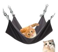 Hanging Cat Hammock Bed for Cage, a Versatile Pet Swing for Indoor Outdoor Cats, Fits Ferret Rabbit, Small Dogs, Ideal Car Travel & Catio Tent Gif, Kitten Hammocks Wall Mount Ready