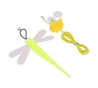 Hanging Cat Toy, Wall Climbing Cat Toy Pet Hanging Interactive Hook Elastic Cord Door Door for Exercising Eliminating Boredom (#2)