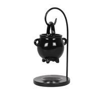 Hanging Cauldron Oil Burner, Novelty for Spooky Decor, Wax Warmer Aroma Diffuser, Essential Oil & Fragrance Wax Melter for Home Decor, Birthday Gifts