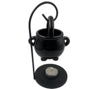 Hanging Cauldron Wax Melt Burner - Witch Hanging Wax Melt Burner, Hanging Cauldron Oil Burner, Hanging Oil Burner, Hanging Cauldron Wax Burner, Witch Home Decor Ornament